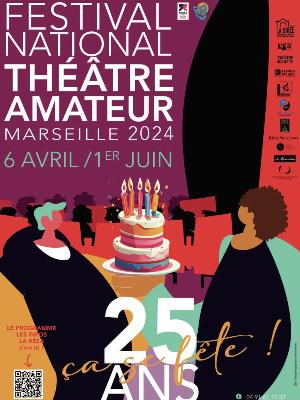 Festival national de théâtre amateur – Marseille 2024

Culture Festivals - Fêtes Théâtre amateur Festival

Du 06/04 au 01/06/2024, tous les jours.

Nombreux théâtres à Marseille et dans les Bouches-du-Rhône