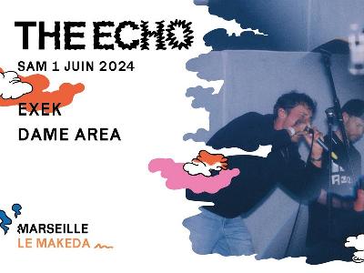 EXEK + Dame Area

Culture Concerts - Opéras - Soirées Musique électronique Rock Concert

Samedi 1er juin 2024 à 20h.

Le Makeda