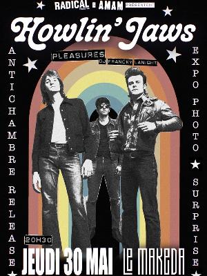 Howlin’ Jaws + Pleasures

Culture Concerts - Opéras - Soirées Pop musique Rock Concert

Jeudi 30 mai 2024 à 20h30.

Le Makeda