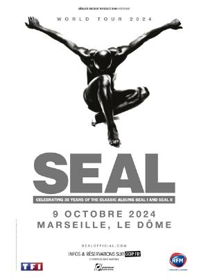 Seal - Culture Concerts - Opéras - Soirées Rap, Rnb, Soul Pop musique Rock Concert - Le Dôme - Spectacle-Marseille - Sortir-a-Marseille